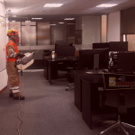 Fumigacion en oficinas corporativas de empresas - Saniseg Industrial SAC