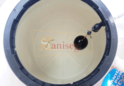 tanque rotoplas limpio
